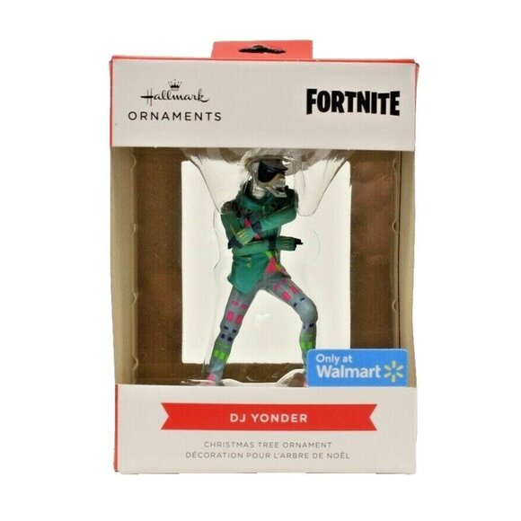 Hallmark Fortnite DJ Yonder Figurine Decorative Christmas Tree Ornament - Picture 3 of 7